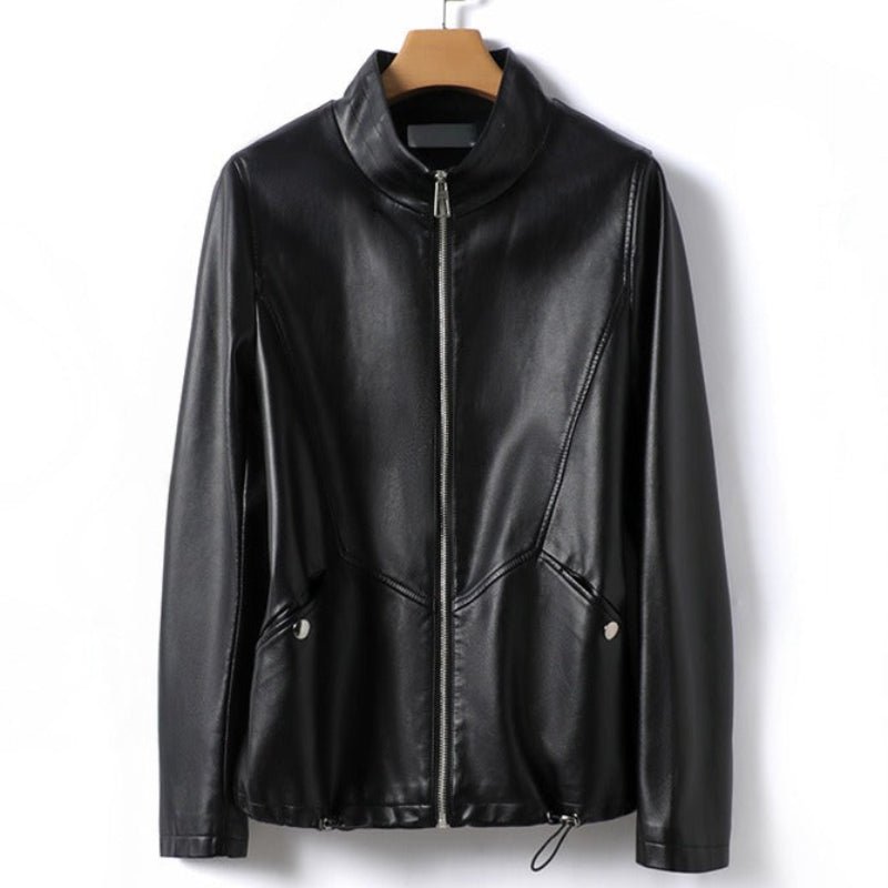 NANCY SHEARLING JACKET GENUINE LEATHER (Dark Yellow XS) - | Zavonix