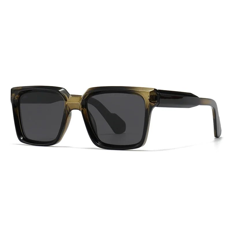 Niven Square Sunglasses Olive Green image 2