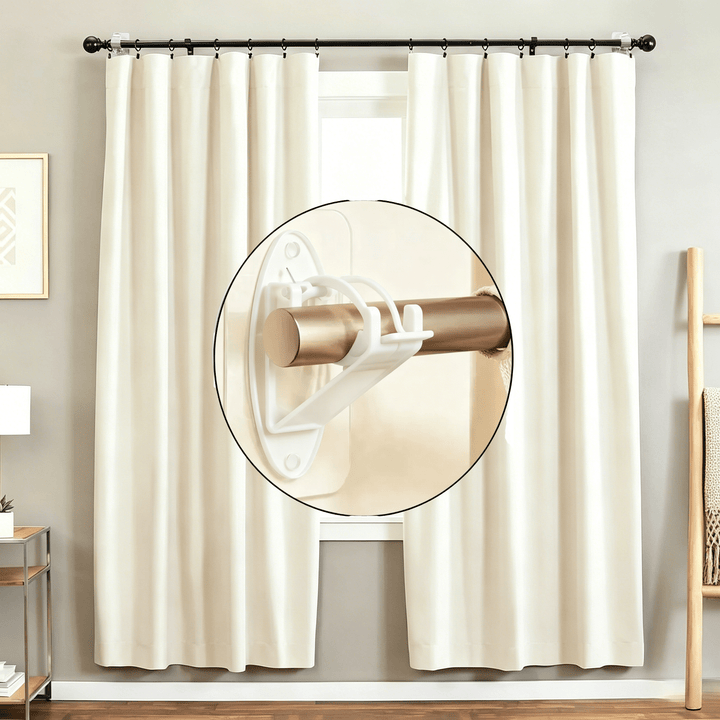 No Drill Adhesive Curtain Rod Brackets Product Image 06