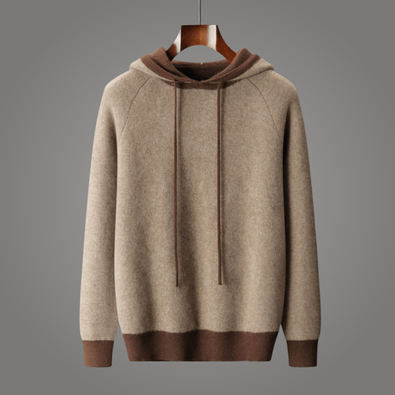 NOAM CASHMERE SWEATSHIRT (Camel XS) - | Zavonix