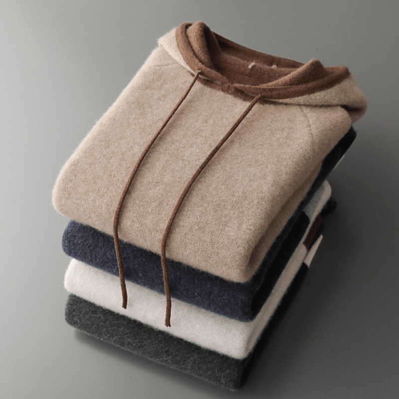 NOAM CASHMERE SWEATSHIRT (Navy Blue XS) - | Zavonix
