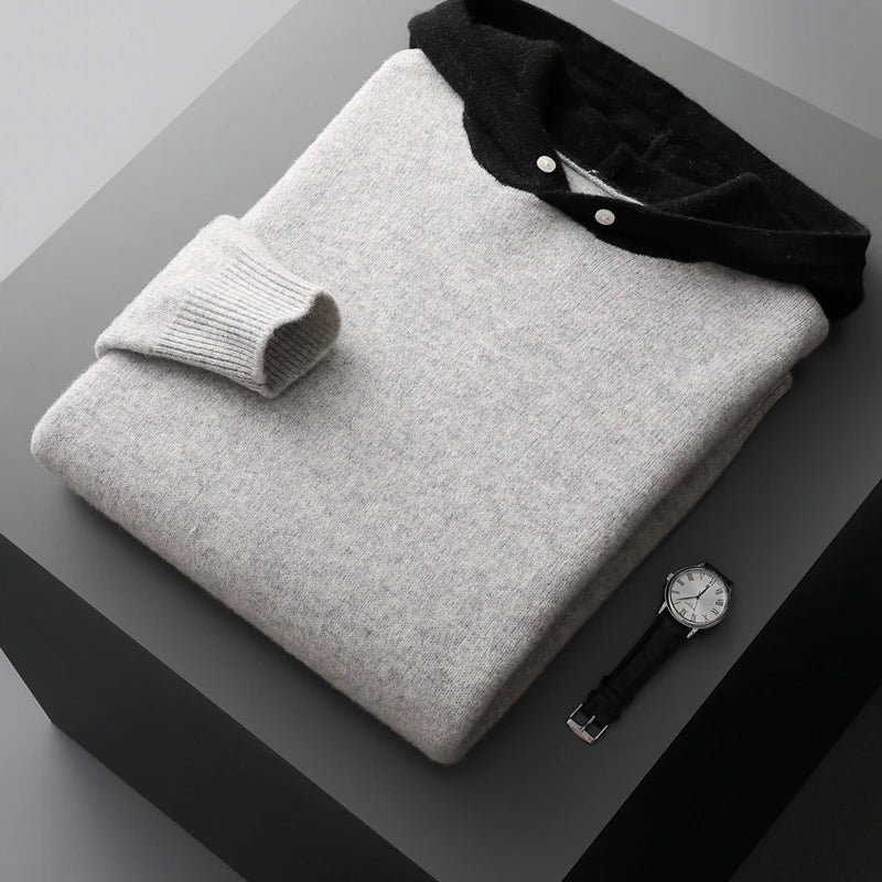 Noamix — Merino Wool Hoodie with Lightweight Warmth and Breathability (Camel XS) - | Zavonix