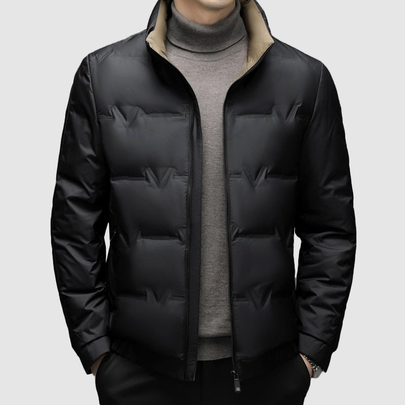 Noble Men's Duck Down Jacket | Premium Insulation, Tailored Fit 0