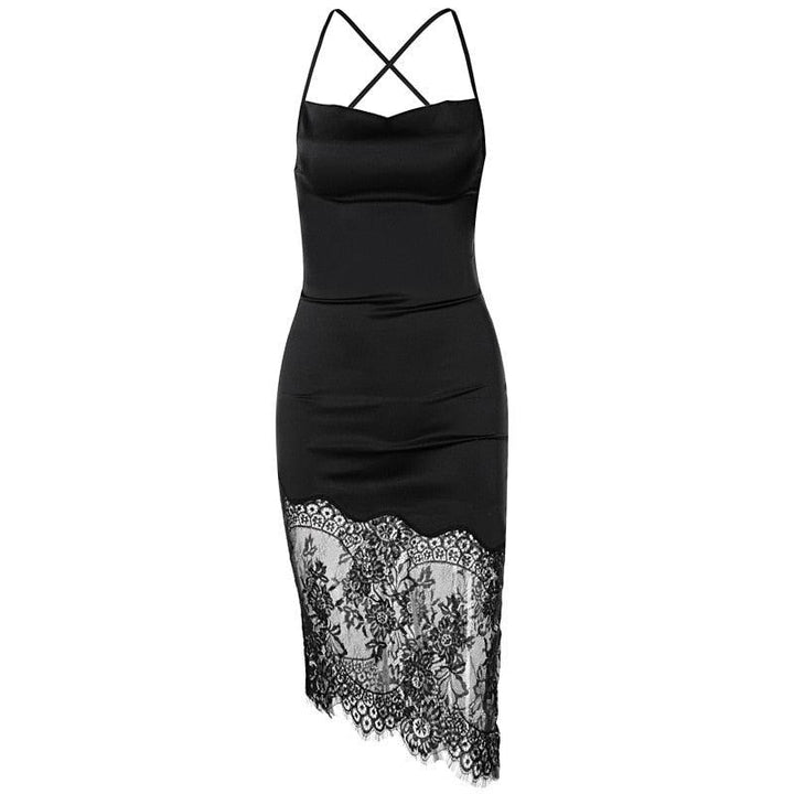 Noelle Lace-Hem Midi Dress product image 7