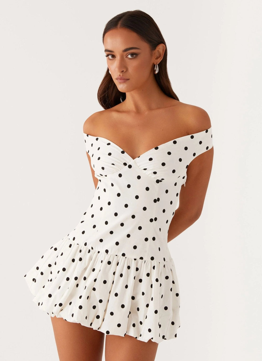 Noelle Polka Dot Mini Dress product image 2