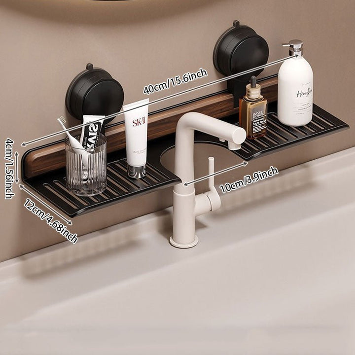Nora Faucet Rack | No-Drill, Heavy-Duty Aluminum