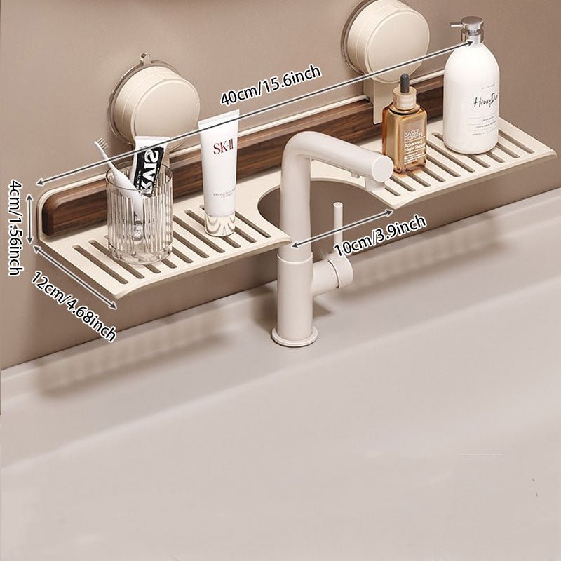 Nora Faucet Rack | No-Drill, Heavy-Duty Aluminum