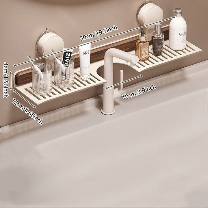 Nora Faucet Rack | No-Drill, Heavy-Duty Aluminum