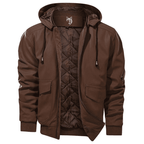Nocturne - Leather Jacket (Brown S) - Jacket | Zavonix