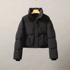 Nora Women's Puffer Jacket | Cozy Cropped Design for Winter Wear 1