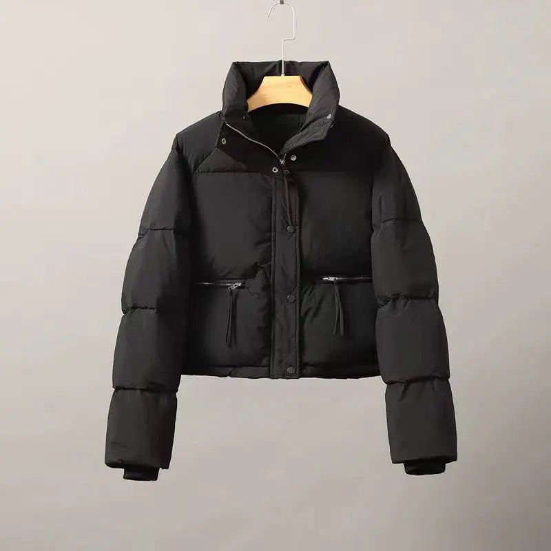 Nora Women's Puffer Jacket | Cozy Cropped Design for Winter Wear 1
