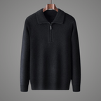 Norla — Premium Wool Sweater with Cozy Knit Comfort (Black XS) - | Zavonix