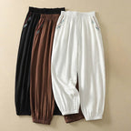 NOA LINEN PANTS (White XS) - | Zavonix