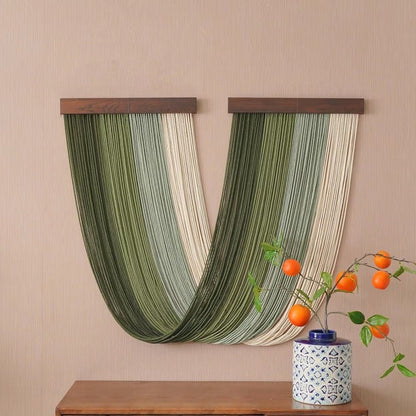Nordic Textured Wall Tapestry – Handwoven Magnetic Art for Home Décor 3