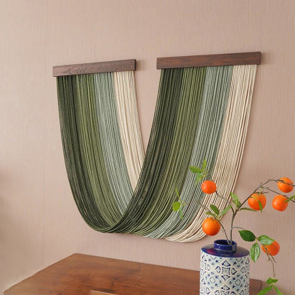 Nordic Textured Wall Tapestry – Handwoven Magnetic Art for Home Décor 4