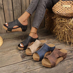 Norella Spike Wedges (Beige 5.5) - | Zavonix