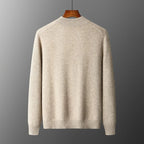 Noren — Premium Cashmere Merino Wool Cardigan with Soft Warmth (Beige S) - | Zavonix