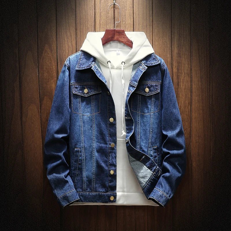 Norla — Classic Tailored Denim Jacket with Durable Comfort (Black XS) - | Zavonix