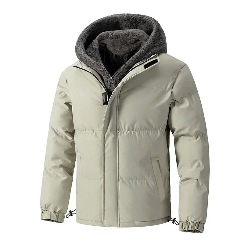Norla — Durable Hooded Jacket with Soft Fleece Lining and Tailored Fit (Black XS) - | Zavonix