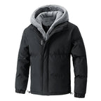 Norla — Durable Hooded Jacket with Soft Fleece Lining and Tailored Fit (Beige XS) - | Zavonix
