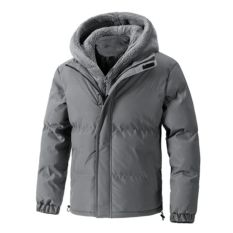 Norla — Durable Hooded Jacket with Soft Fleece Lining and Tailored Fit (Black XS) - | Zavonix