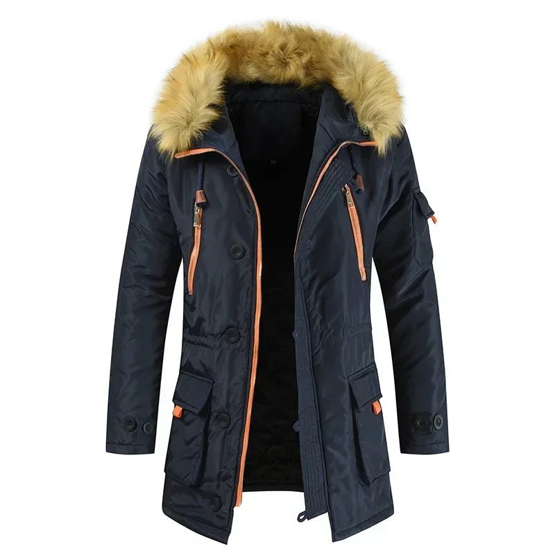 Norla Heritage — Insulated Faux - Fur Hood Coat for Cold Weather (Green XS) - | Zavonix