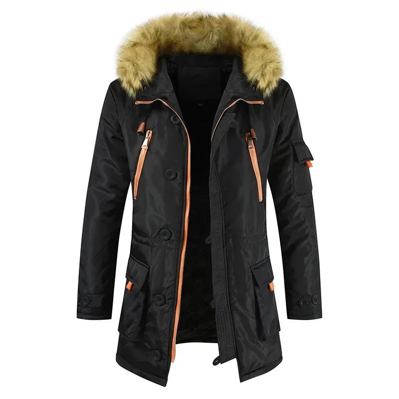 Norla Heritage — Insulated Faux - Fur Hood Coat for Cold Weather (Green XS) - | Zavonix