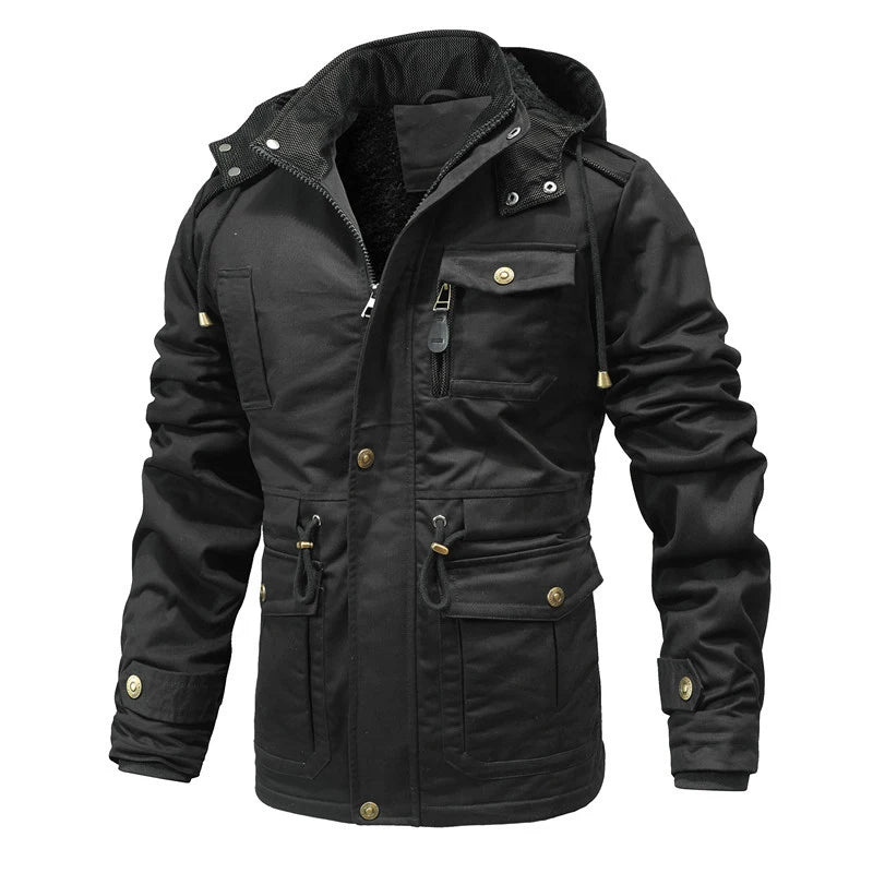 Norla — Insulated Waterproof Winter Jacket with Reflective Warmth (Black XS) - | Zavonix