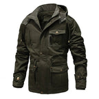Norla — Insulated Waterproof Winter Jacket with Reflective Warmth (Khaki XS) - | Zavonix