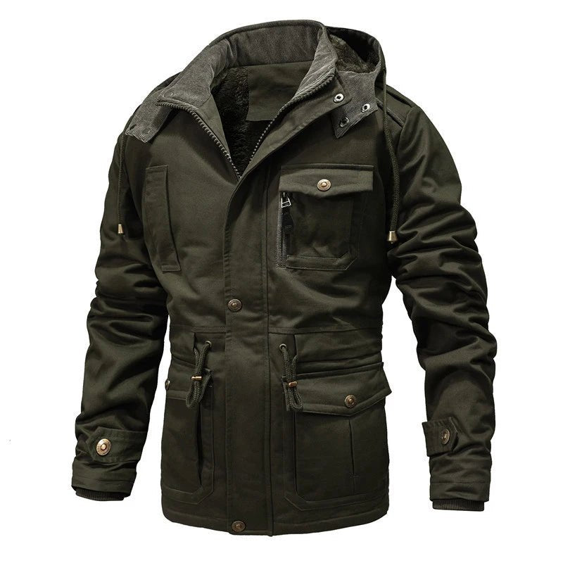 Norla — Insulated Waterproof Winter Jacket with Reflective Warmth (Green XS) - | Zavonix