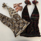Norla Knit Beanie — Warm Handcrafted Winter Hat with Tassels (Off - White ) - | Zavonix