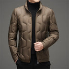Norla — Lightweight Hex Quilted Puffer Jacket with Zipper Pockets (Black S) - | Zavonix
