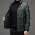 Norla — Lightweight Hex Quilted Puffer Jacket with Zipper Pockets (Black S) - | Zavonix
