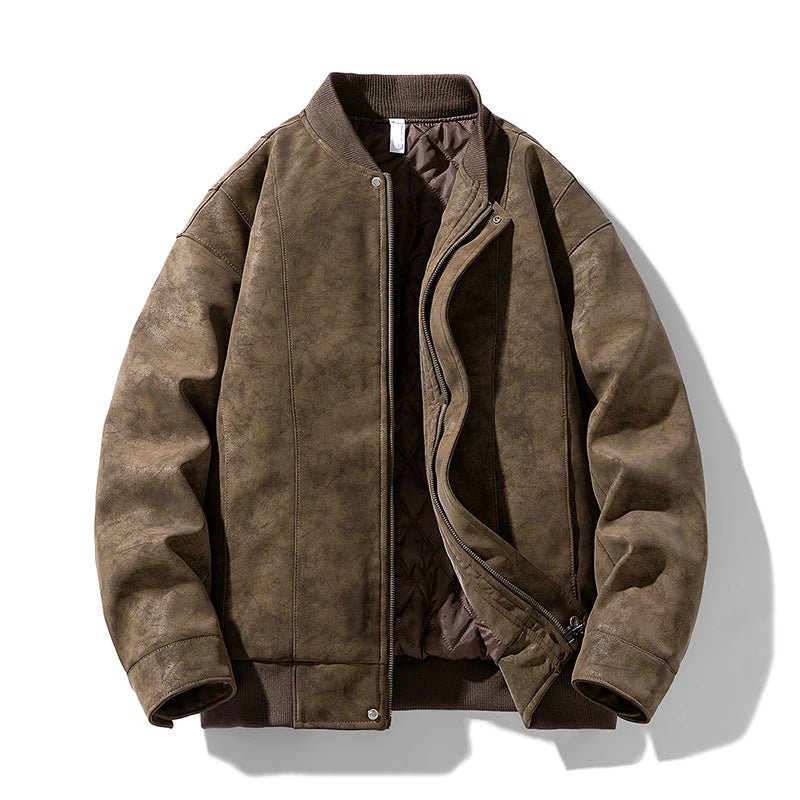 Norla — Lightweight Quilted Jacket with Soft Suede Finish (Black XS) - | Zavonix