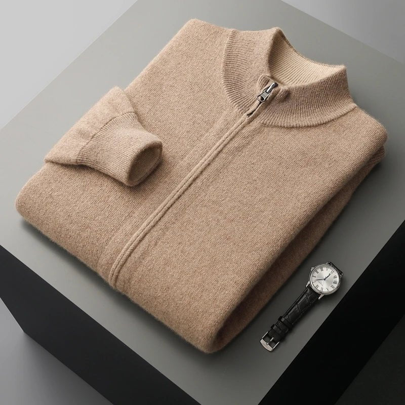 Norla — Merino Wool Jacket for Lightweight Warmth and Comfort (Camel S) - | Zavonix