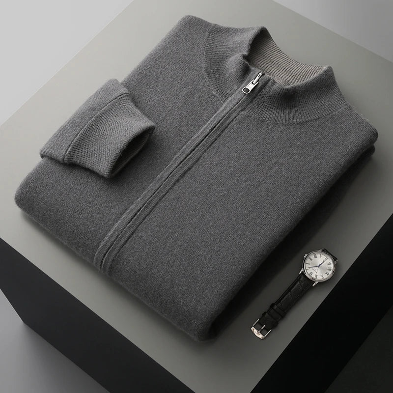 Norla — Merino Wool Jacket for Lightweight Warmth and Comfort (Dark Grey S) - | Zavonix