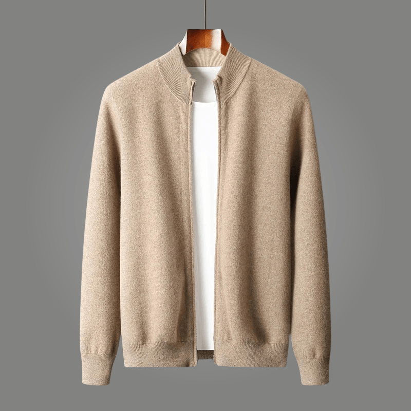 Norla — Merino Wool Jacket for Lightweight Warmth and Comfort (Camel S) - | Zavonix