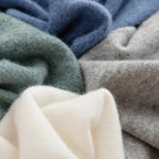 Norla — Premium Cashmere Knit Shirt with Color Accents (Gray S) - | Zavonix