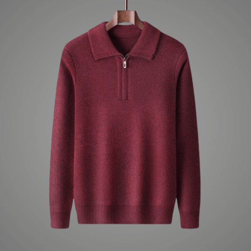 Norla — Premium Wool Sweater with Cozy Knit Comfort (Black XS) - | Zavonix