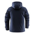 Norla — Waterproof Thermal Jacket with Removable Hood (Blue S) - | Zavonix