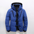 NorlaCore — Insulated Windproof Padded Coat with Adjustable Hood (Black S) - | Zavonix