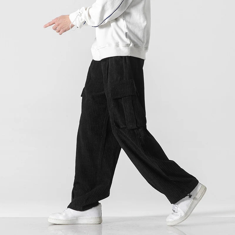 Norlo Cargo Pants — Breathable Corduroy with Adjustable Fit and Pockets (Pink XS) - | Zavonix