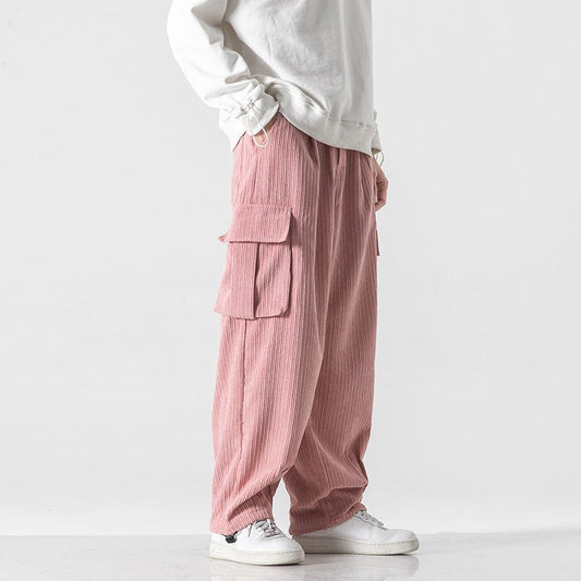 Norlo Cargo Pants — Breathable Corduroy with Adjustable Fit and Pockets - Zavonix