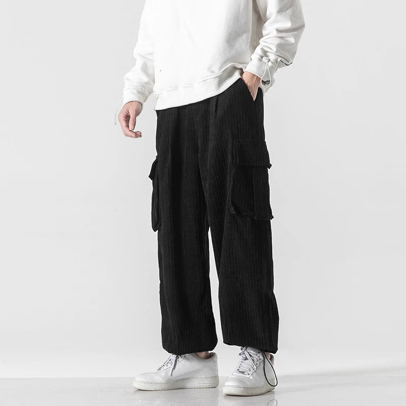 Norlo Cargo Pants — Breathable Corduroy with Adjustable Fit and Pockets (Pink XS) - | Zavonix