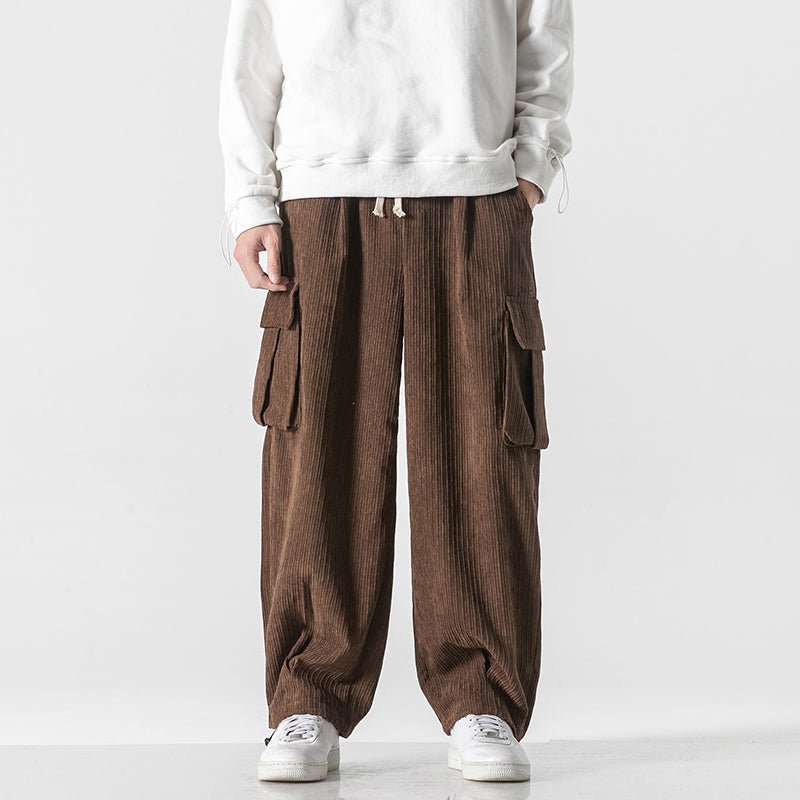 Norlo Cargo Pants — Breathable Corduroy with Adjustable Fit and Pockets (Pink XS) - | Zavonix