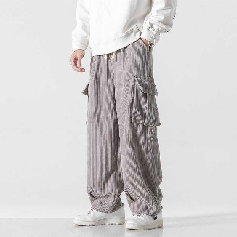 Norlo Cargo Pants — Breathable Corduroy with Adjustable Fit and Pockets (Pink XS) - | Zavonix