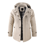 Norloft Jacket — Waterproof Thermal Outerwear with Removable Hood (Black XS) - | Zavonix