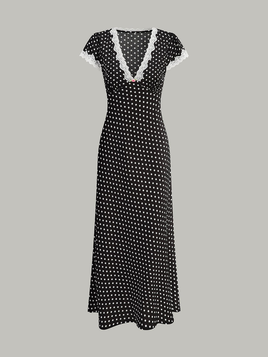 Odette Lace-Trim Midi Dress product image 8