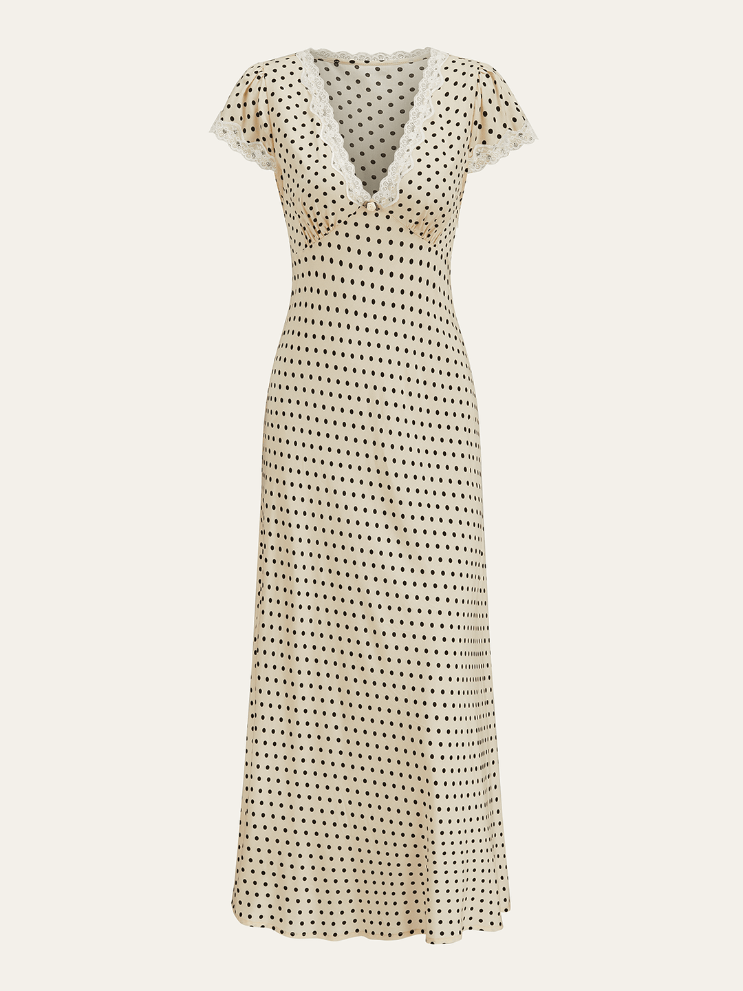 Odette Lace-Trim Midi Dress product image 9