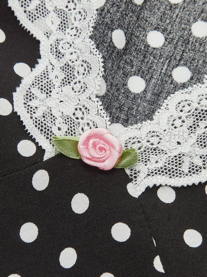 Odette Lace-Trim Midi Dress product image 12